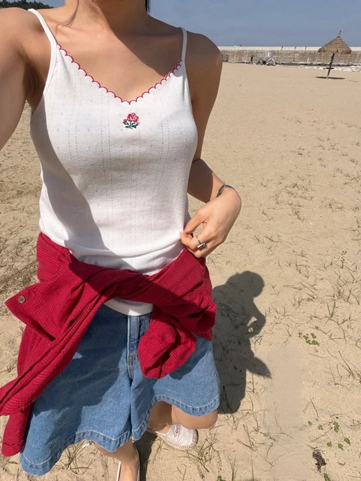 Skull Sleeveless Top