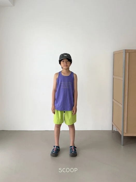 Lettering Tank Top