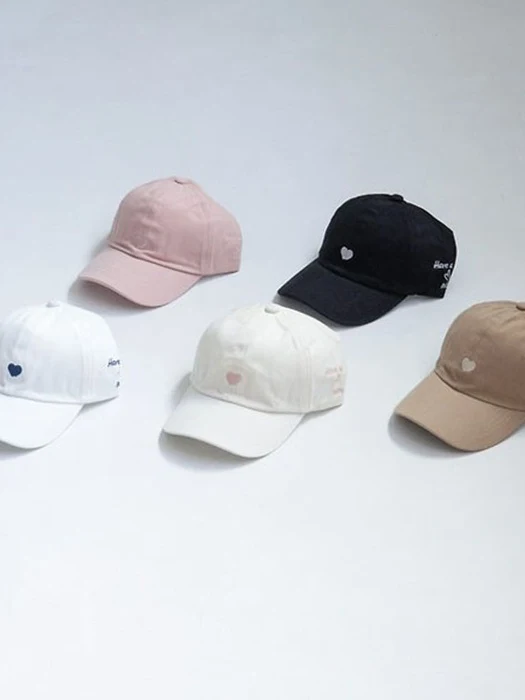 Heart Half Ball Cap Heart Half Ball Cap