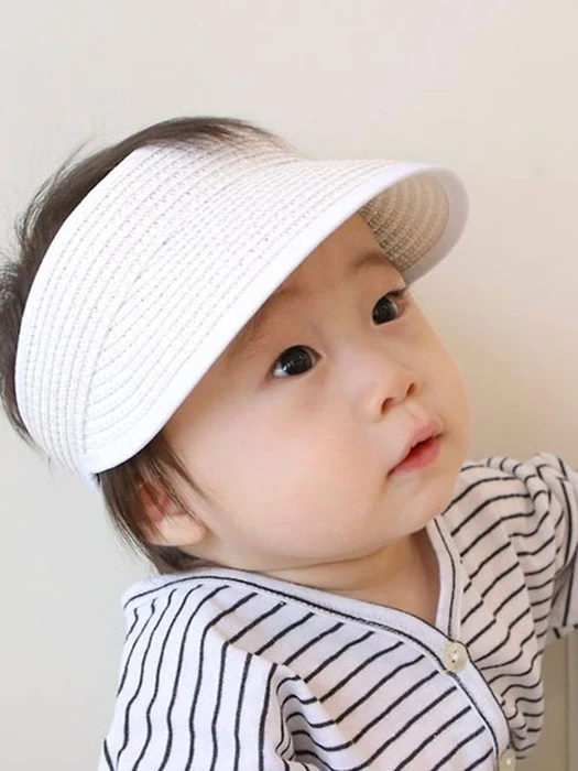 Plain Raffia Roll-Up Sun Cap S Plain Raffia Roll-Up Sun Cap S
