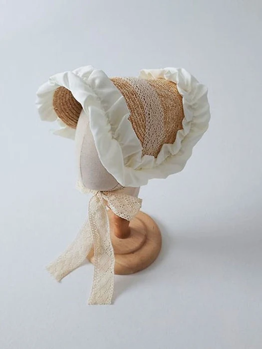Flower Lace Bonnet Flower Lace Bonnet