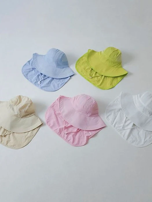 Round Sun Flap Cap Round Sun Flap Cap