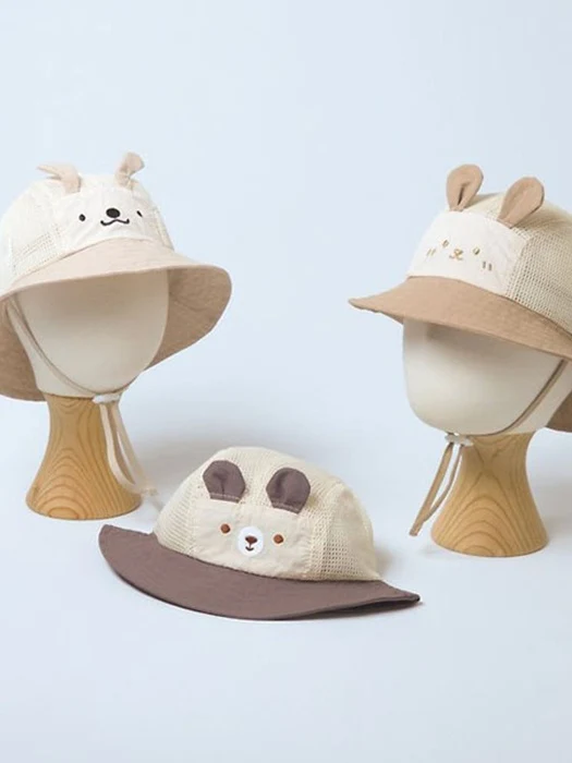 Mesh Animal Bucket Hat Mesh Animal Bucket Hat