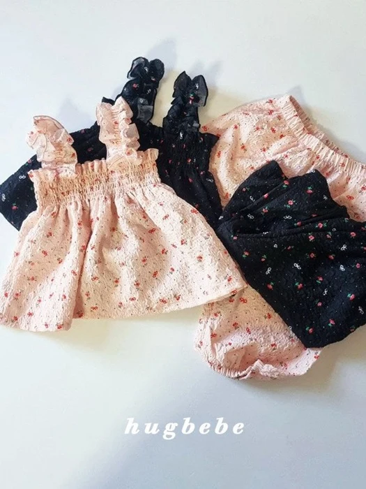 Flora Smocked Set