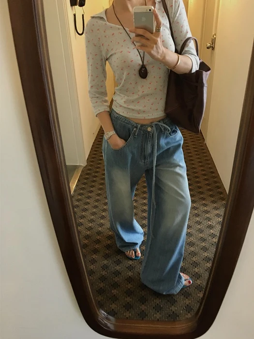 Eyes Denim Pants