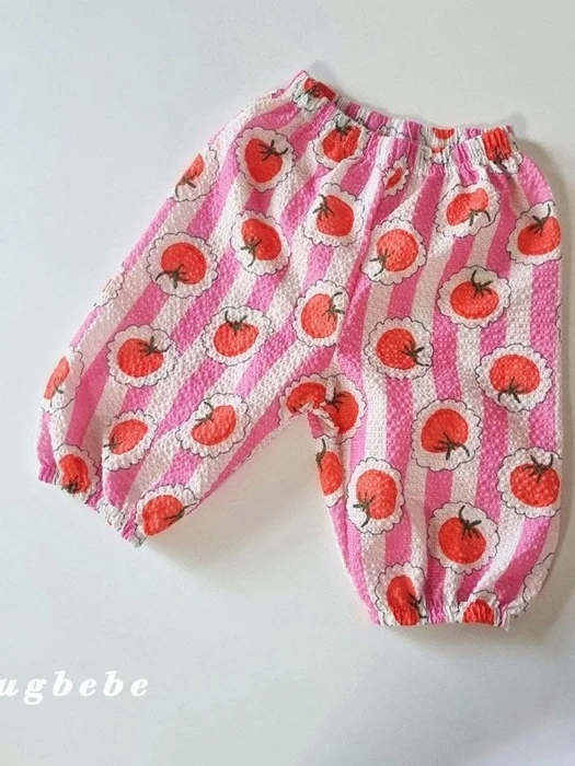 Tomato Cropped Pants
