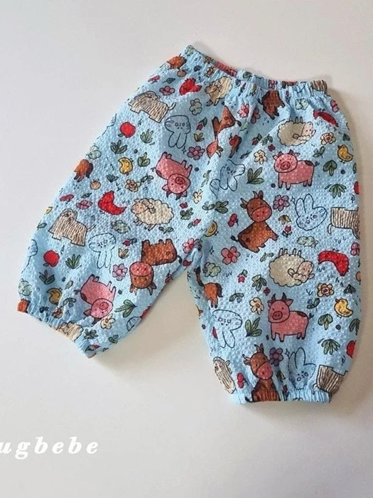 Farm Friends Cropped Pants