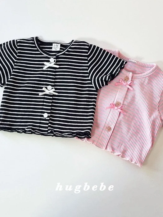 Ribbon Stripe Cardigan Ribbon Stripe Cardigan