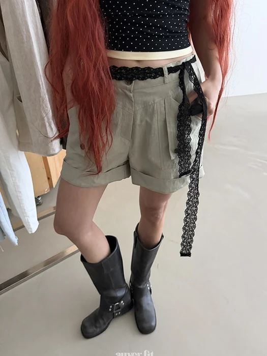 Pure Linen Shorts