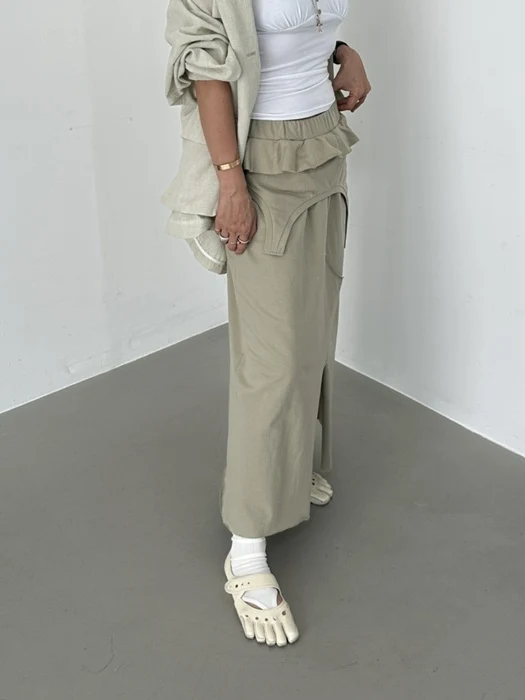Sleeveless Long Skirt Sleeveless Long Skirt