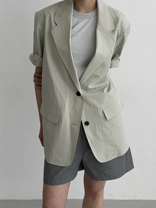 Basic Short-Sleeve Jacket
