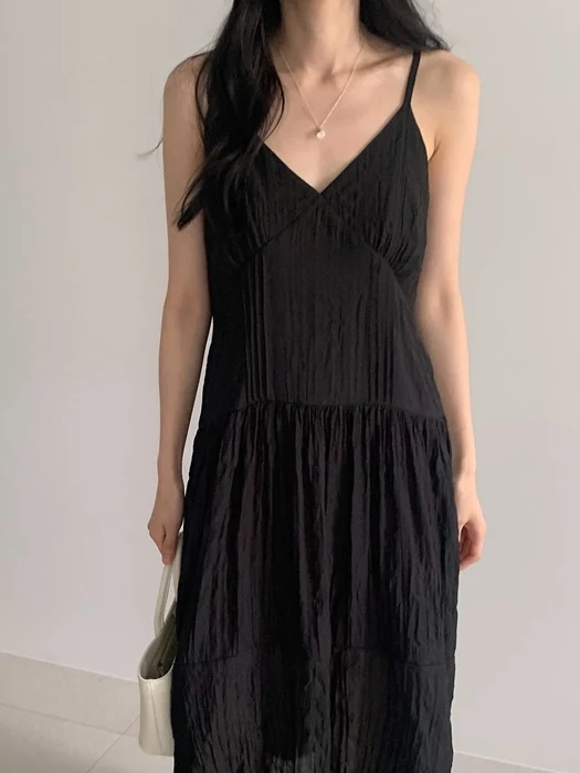 Verona Pintuck Long One-piece