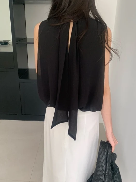 Robe Draped Wrap Blouse