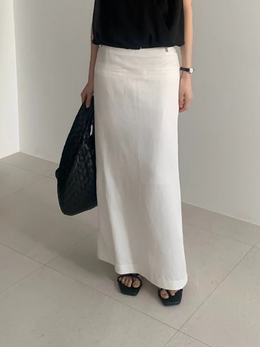 Rosie Satin Maxi Skirt