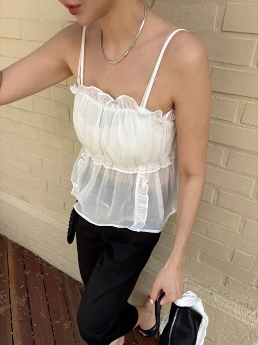 Tir Frill Blouse