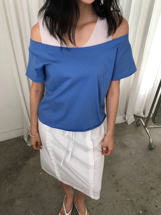 New One-Shoulder Tee
