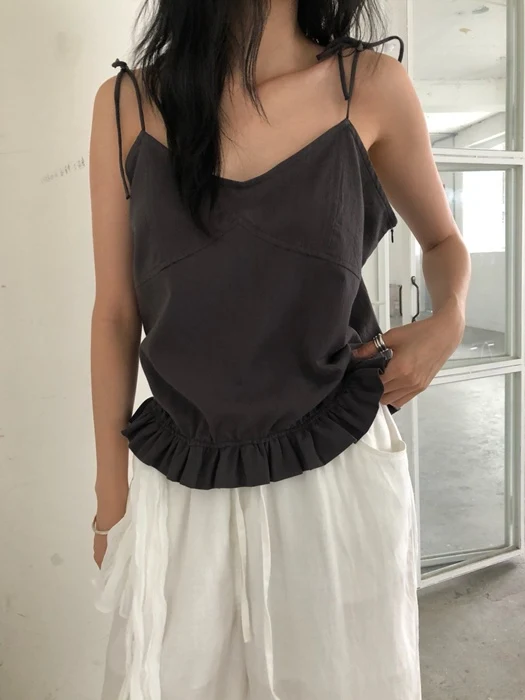 Marine Bustier Top