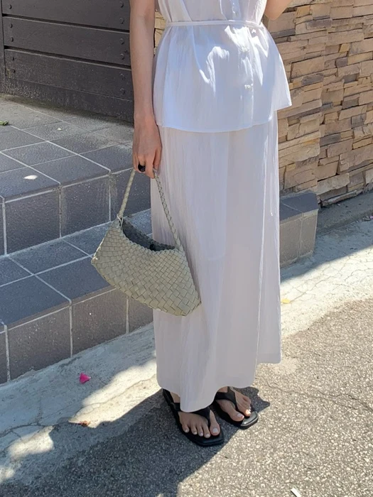 Muse Nylon Banding Skirt