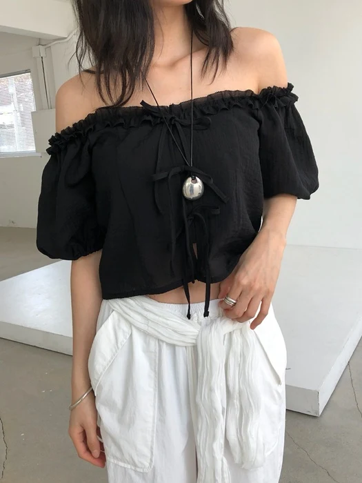Pine Off-Shoulder Blouse