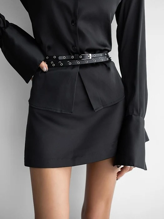 Satin Micro Skort
