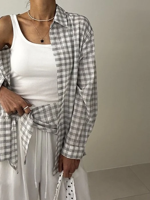 Modern Check Shirt