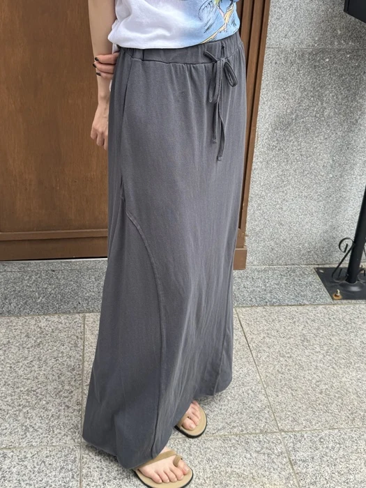Raw-Edge Panel Skirt