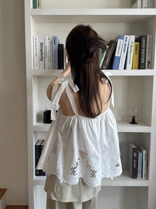 Cotton Embroidered Top Cotton Embroidered Top