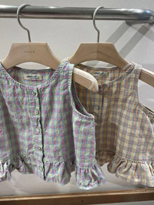 Tutu Check Blouse