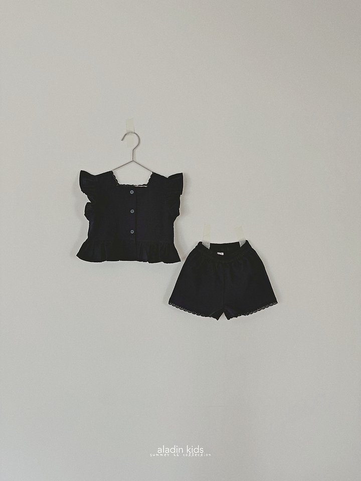 Aladin - Korean Children Fashion - #childofig - Lace Square-Neck Blouse - 9