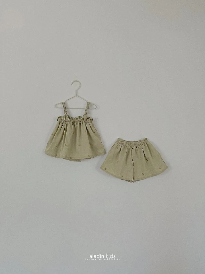 Aladin - Korean Children Fashion - #designkidswear - Embroidered Pants - 10