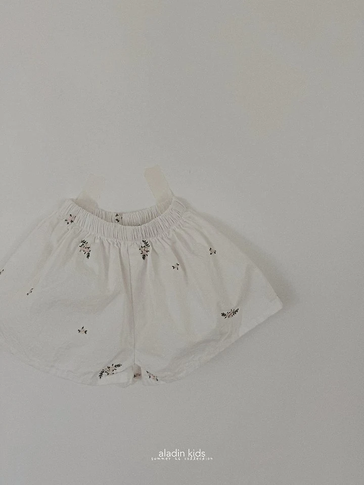 Aladin - Korean Children Fashion - #littlefashionista - Embroidered Pants - 4