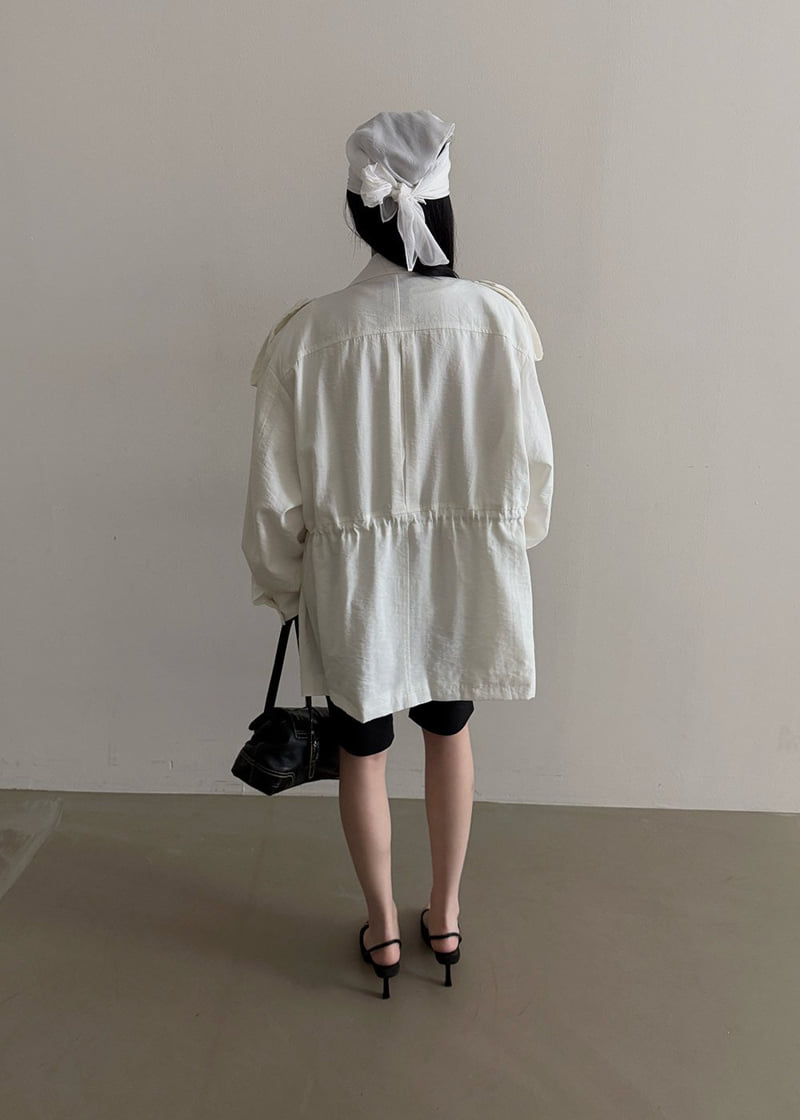 Amood - Korean Women Fashion - #momslook - Chico Utility Jacket - 8