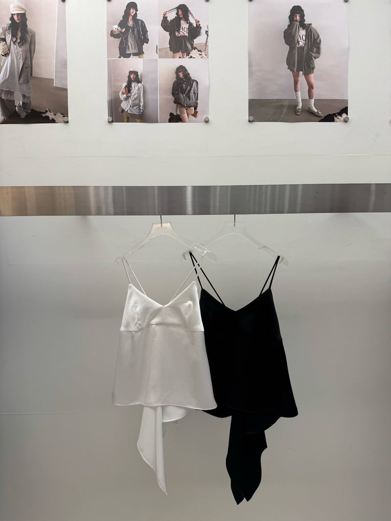 Amood - Korean Women Fashion - #momslook - Muse Satin Camisole - 6