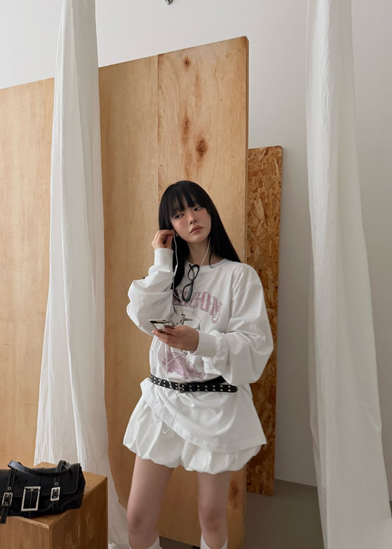 Amood - Korean Women Fashion - #vintagekidsstyle - Rose Tee - 4
