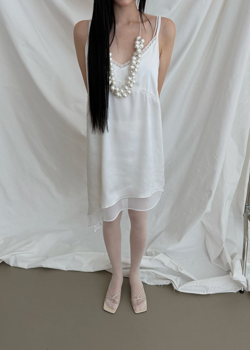 Amood - Korean Women Fashion - #pursuepretty - Muse Asymmetrical One-piece - 3
