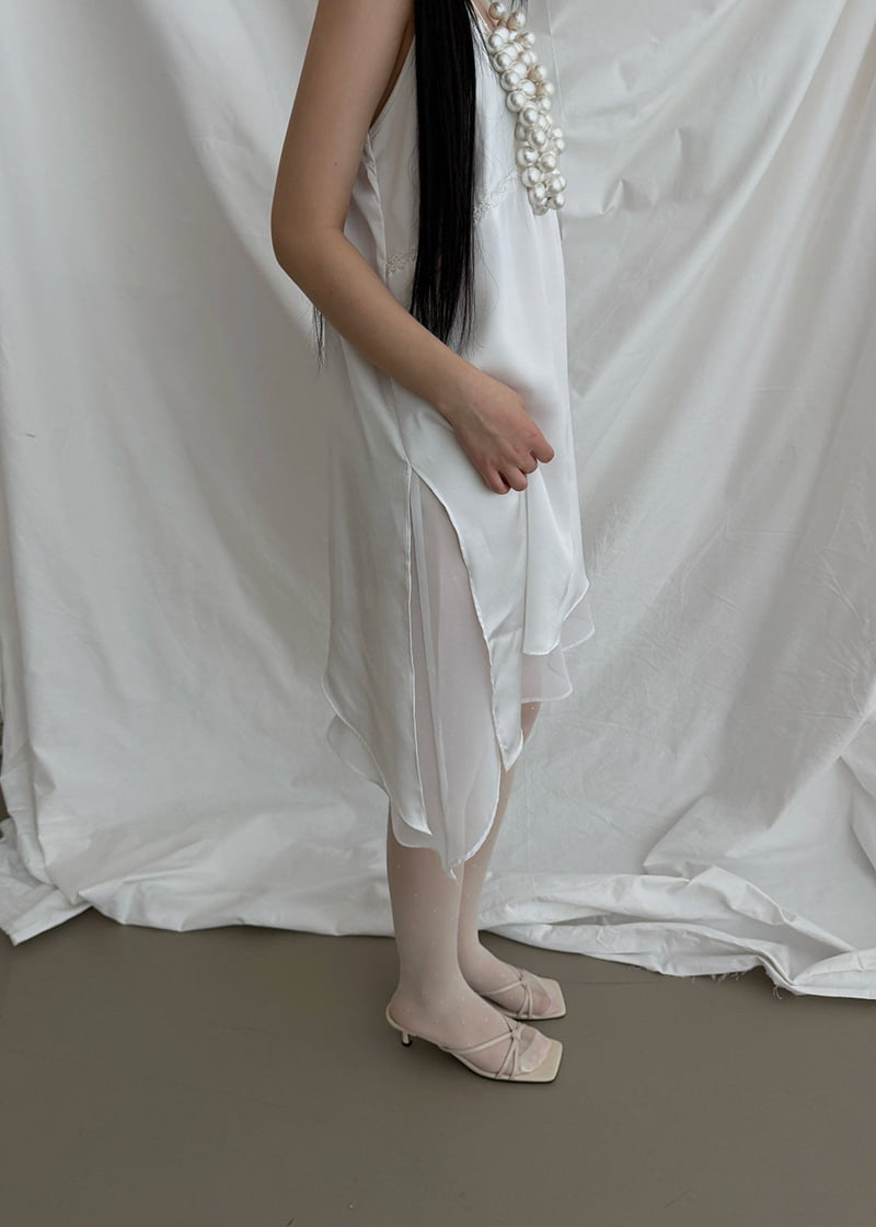 Amood - Korean Women Fashion - #romanticstyle - Muse Asymmetrical One-piece - 5