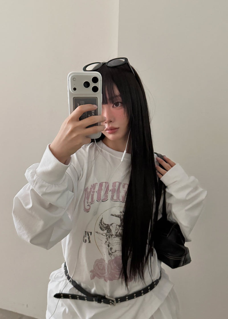 Amood - Korean Women Fashion - #shopsmall - Rose Tee - 7