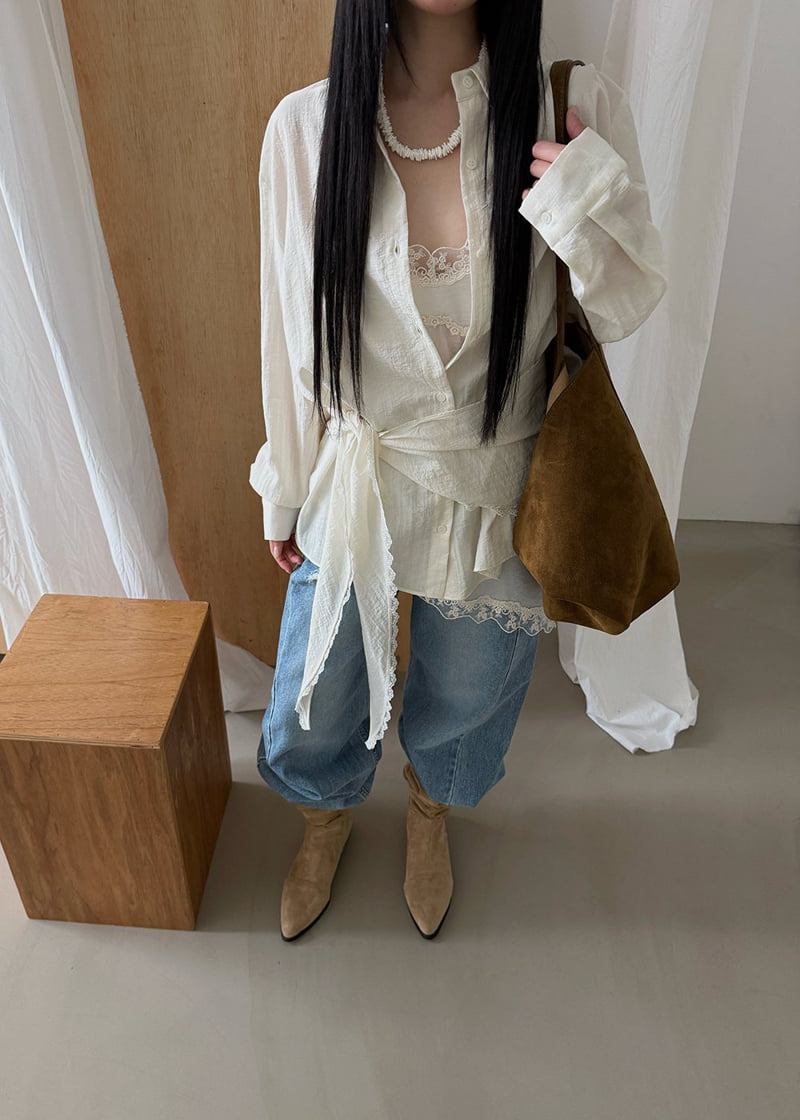 Amood - Korean Women Fashion - #thatsdarling - Rosaline Scarf Set - 3