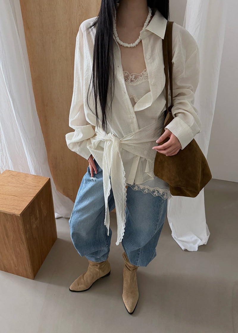 Amood - Korean Women Fashion - #thatsdarling - Rosaline Scarf Set - 4