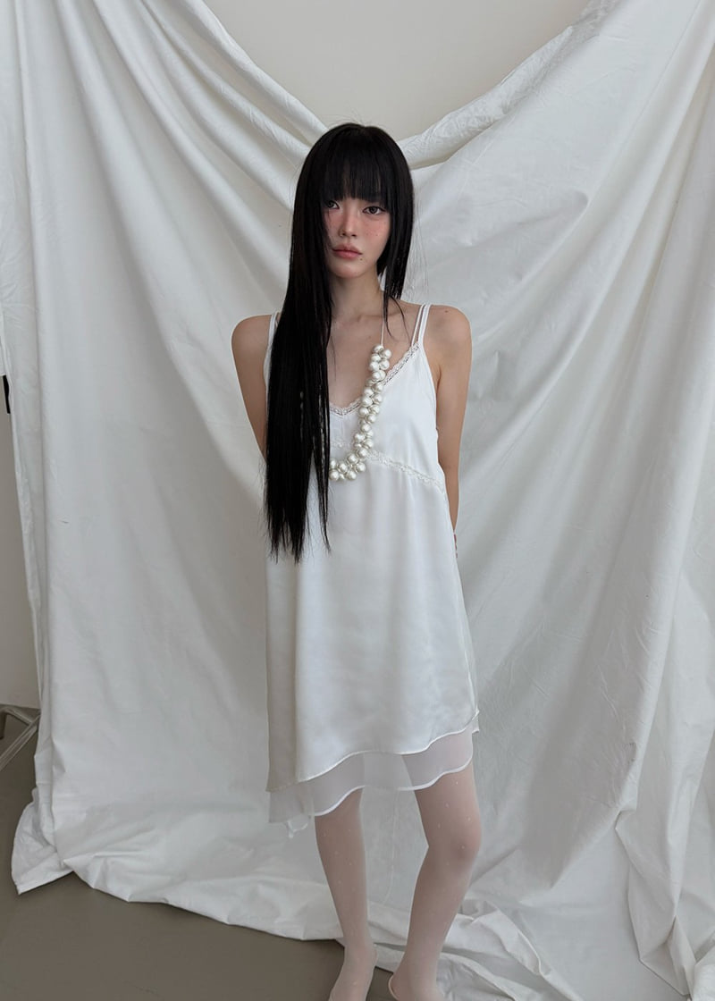 Amood - Korean Women Fashion - #vintagekidsstyle - Muse Asymmetrical One-piece - 2