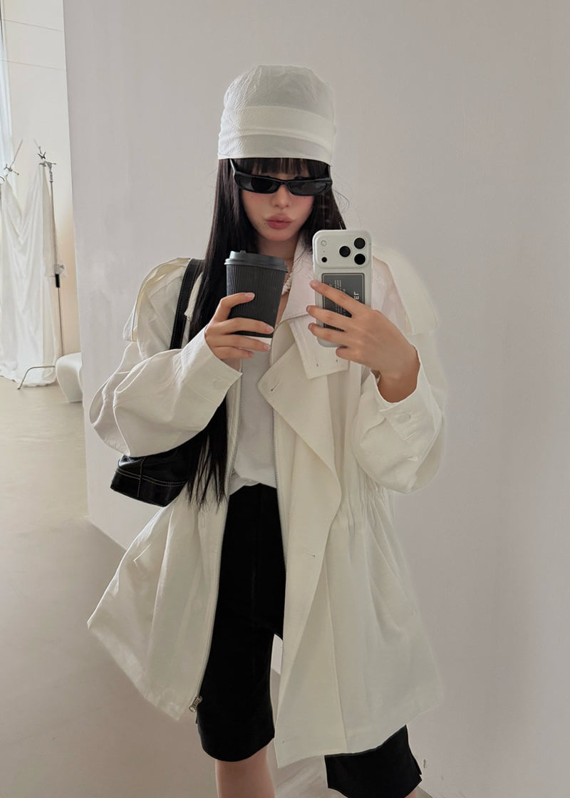 Amood - Korean Women Fashion - #womensfashion - Chico Utility Jacket - 3