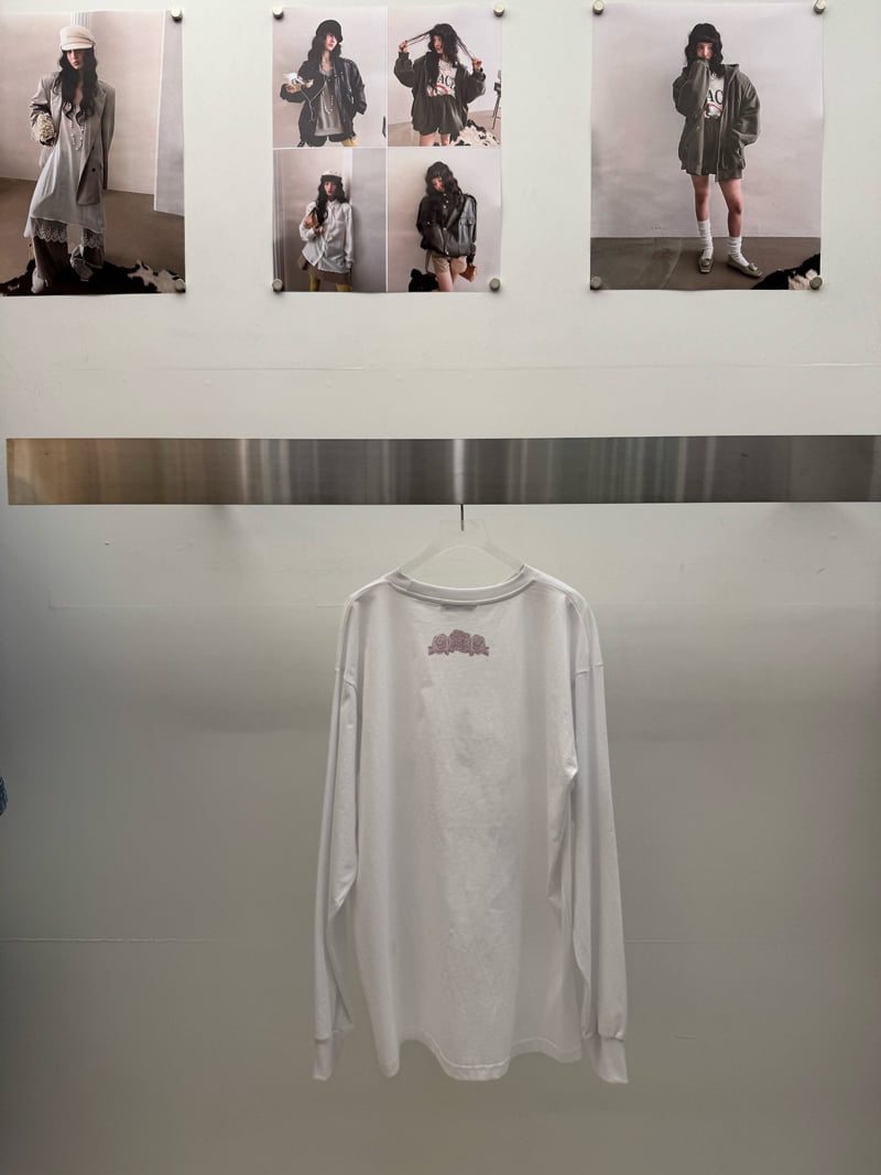 Amood - Korean Women Fashion - #womensfashion - Rose Tee - 11