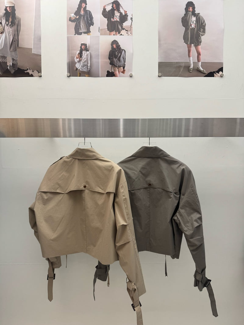 Amood - Korean Women Fashion - #womensfashion - Classic Short Trench Coat - 10