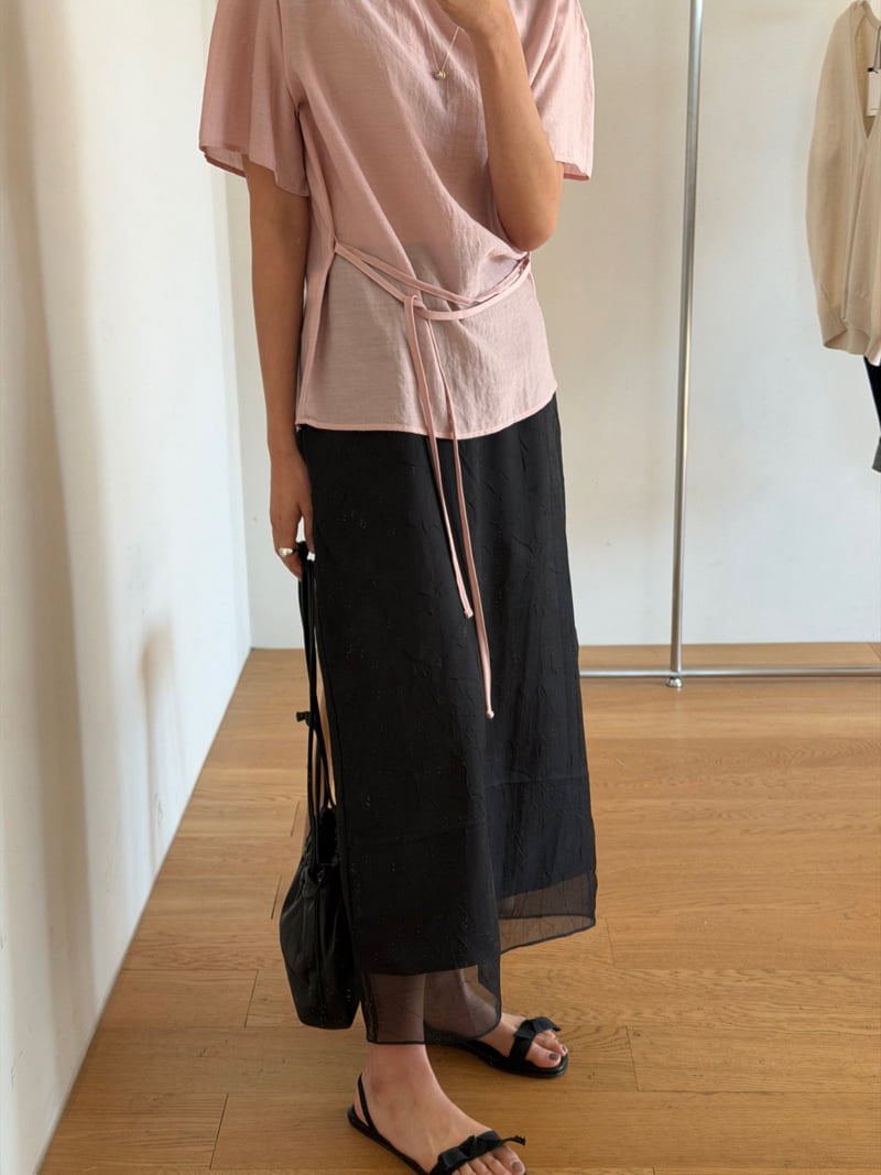 Amygrace - Korean Women Fashion - #momslook - Sheer Layered Skirt - 9