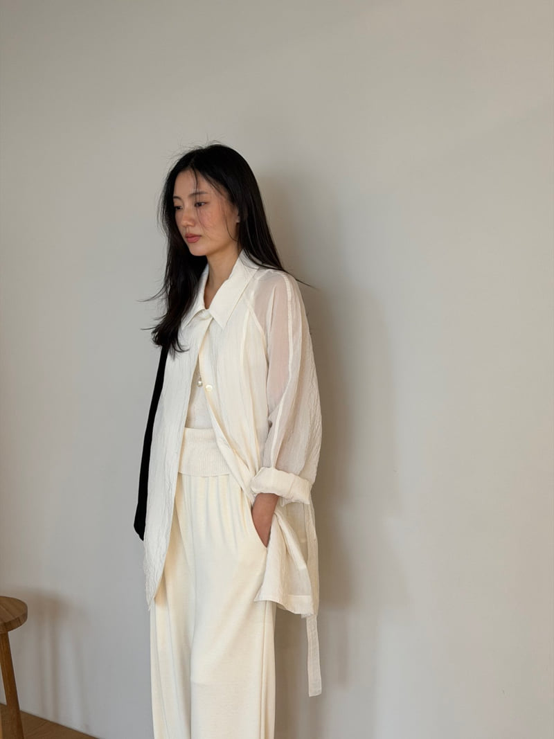 Amygrace - Korean Women Fashion - #momslook - Washed Trench Coat - 6