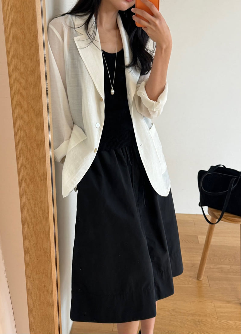 Amygrace - Korean Women Fashion - #momslook - Rose Flare Skirt - 9