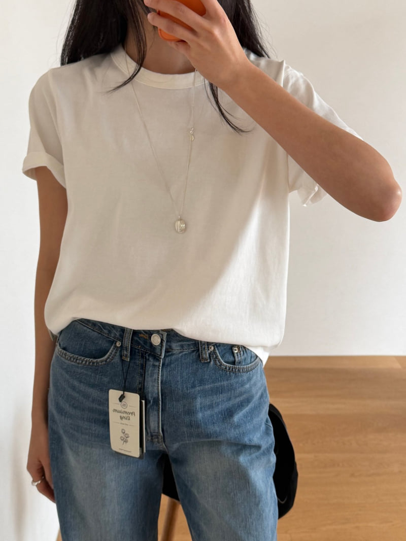 Amygrace - Korean Women Fashion - #momslook - Alo Tee - 2