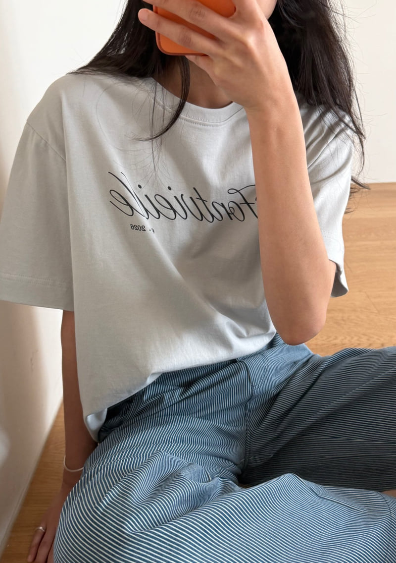 Amygrace - Korean Women Fashion - #womensfashion - Fans Tee - 4