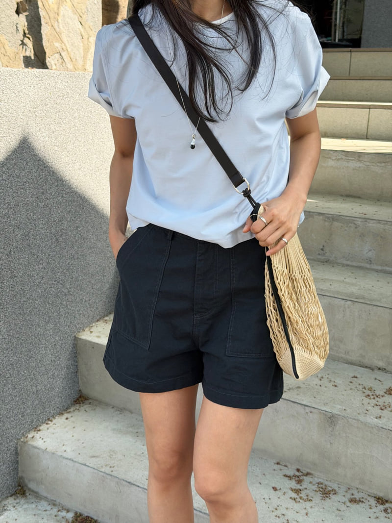 Amygrace - Korean Women Fashion - #momslook - Organic Cotton Shorts - 11