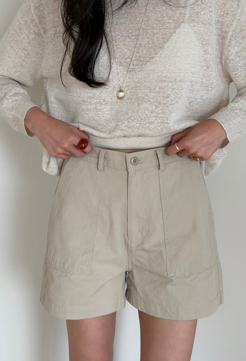 Amygrace - Korean Women Fashion - #momslook - Organic Cotton Shorts - 9